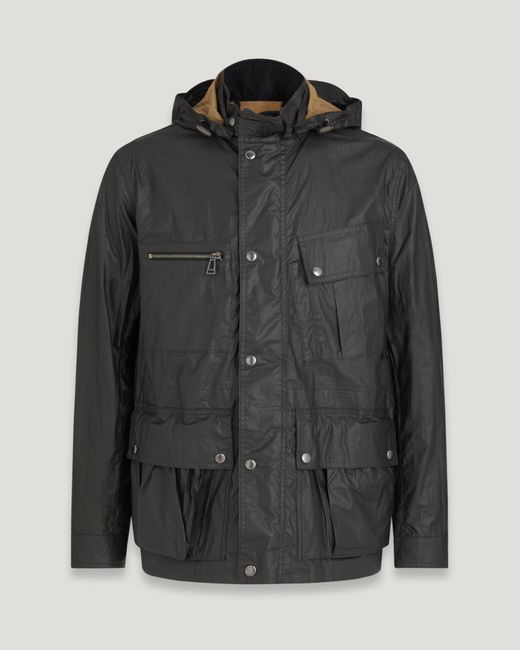 Veste militaire centenary Belstaff pour homme en coloris Black