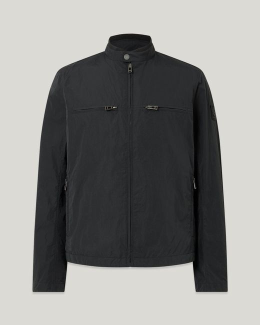 Belstaff Black Grid Jacket for men