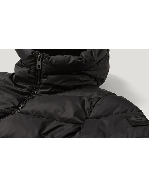Belstaff Black Women's Canmore Coat Down Filled Nylon