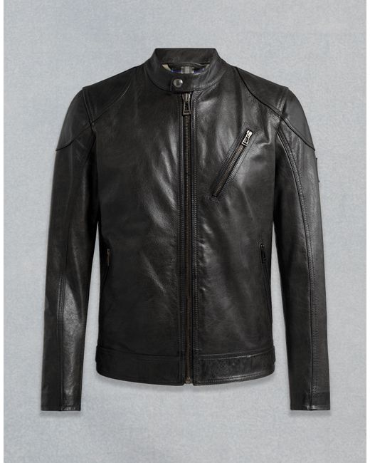 Belstaff Black Maxford 2.0 Blouson Jacket for men