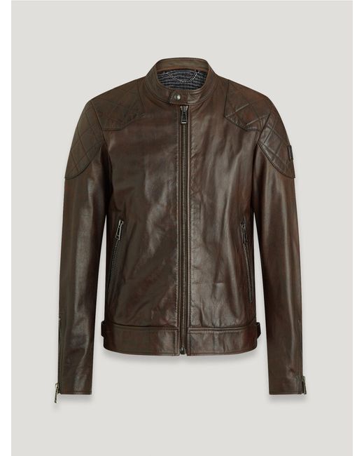 Belstaff Brown Legacy Outlaw Jacket for men