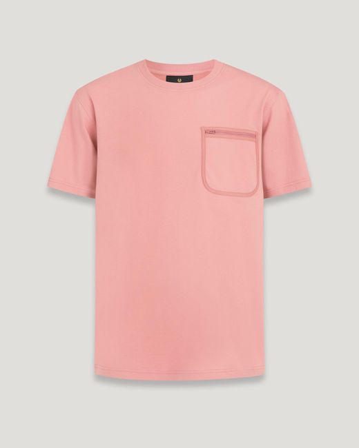 T-shirt transit Belstaff pour homme en coloris Pink