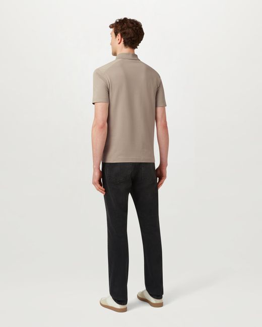 Belstaff Natural Men's Alloy Polo Cotton Jersey for men