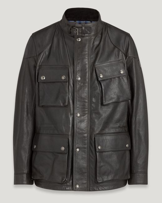 Belstaff Fieldmaster Jacket in Black for Men | Lyst