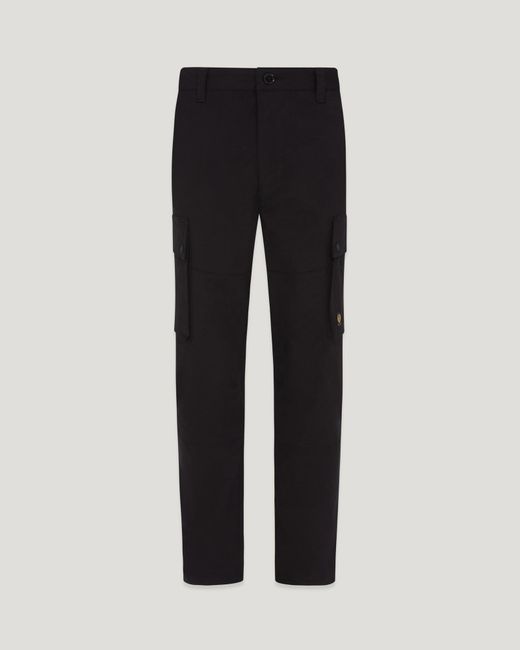 Belstaff Black Men's Route Cargo Cotton Twill for men