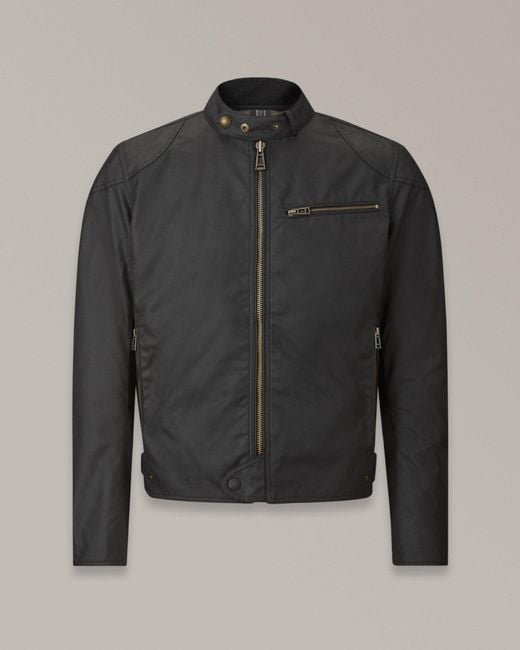 Belstaff Black Ariel Motorcycle Jacket for men