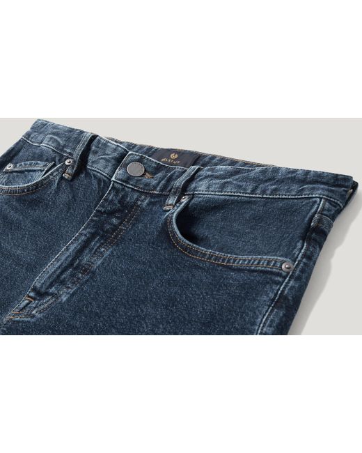 Belstaff Blue Men's B69 Jean Washed Stretch Denim Indigo Size W28l32 for men