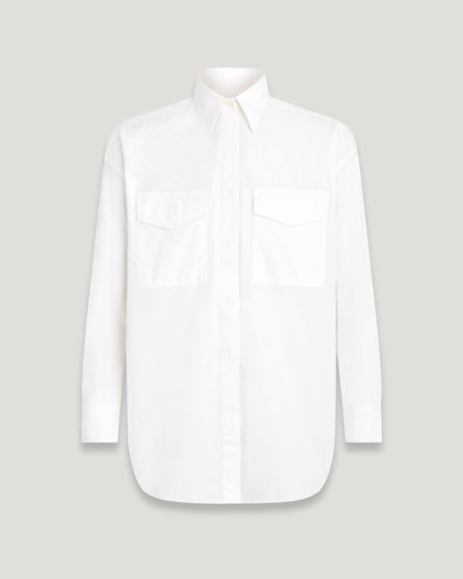 Belstaff White Hurste hemd