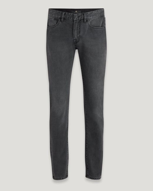 Belstaff Gray Longton Slim Jeans for men