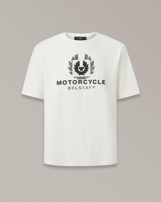 Belstaff Gray Motorcycle Build Up T-shirt for men