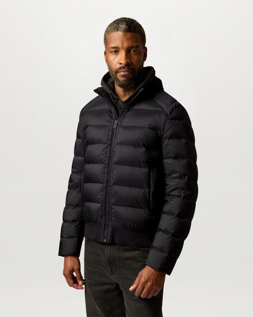 Belstaff Black Men's Compound Jacket Down Filled Nylon for men