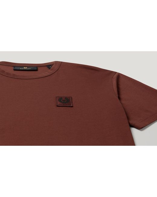 Belstaff Brown Men's T-shirt Cotton Jersey for men
