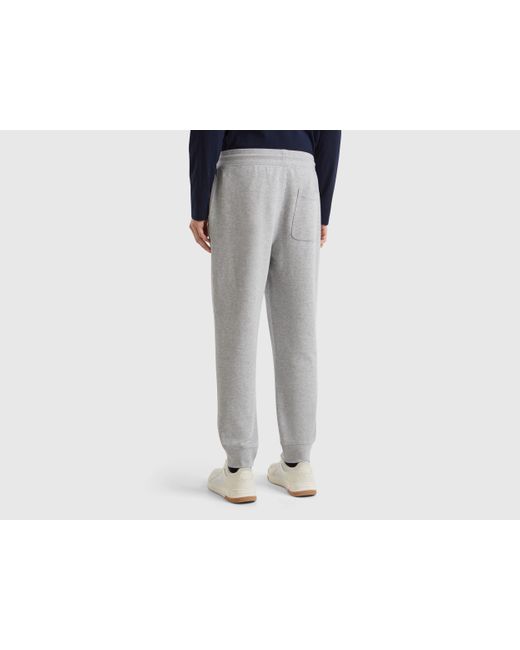Benetton Benetton Sweat Joggers in Black for Men Lyst UK