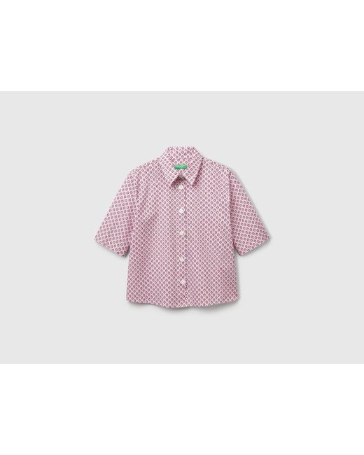 Benetton Black Benetton, Patterned Shirt