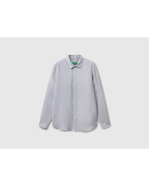 Benetton Black Benetton, Patterned Shirt for men