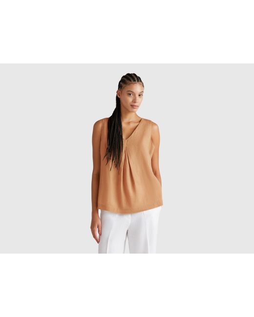 Benetton Black Benetton, Sleeveless Blouse
