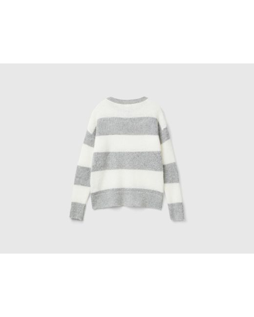 Benetton Black Benetton, Striped Sweater