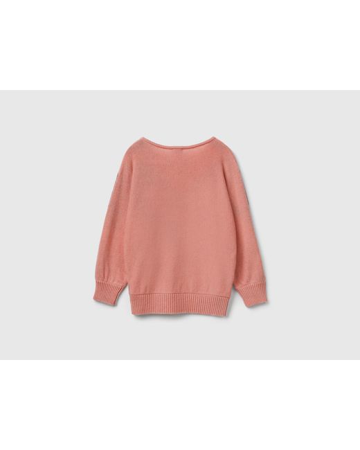 Benetton Black Benetton, Sweater With Stranger Things Inlay