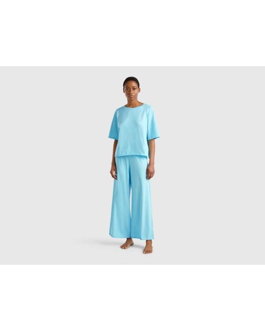 Benetton Black Benetton, Loose-Fitting Pyjamas