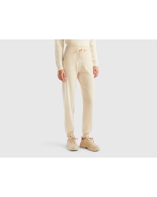 Pure cashmere joggers 2025