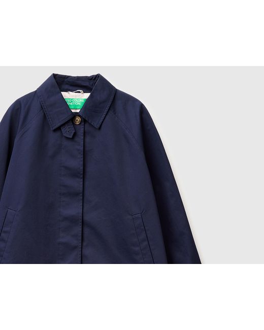 Benetton Blue Benetton, Short Trench Coat