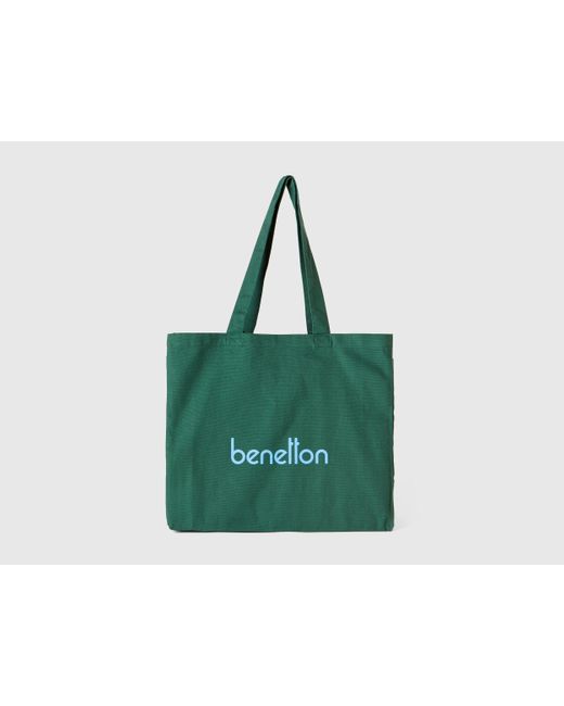 Benetton Green Benetton, Military Tote Bag