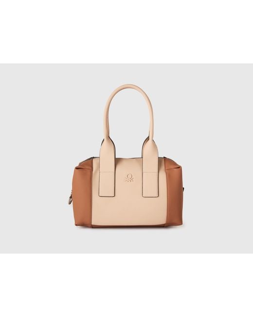 Benetton Black Benetton, Color Block Trunk Bag