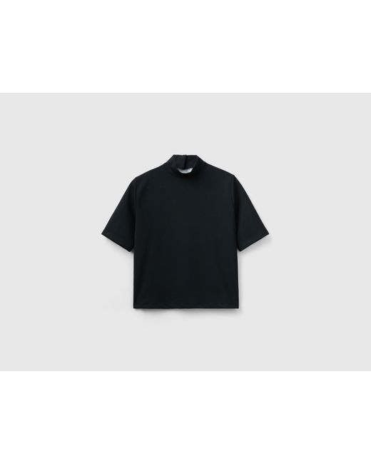 Shirt in Mit DE | Lyst Öffnung Benetton Am Rücken Schwarz