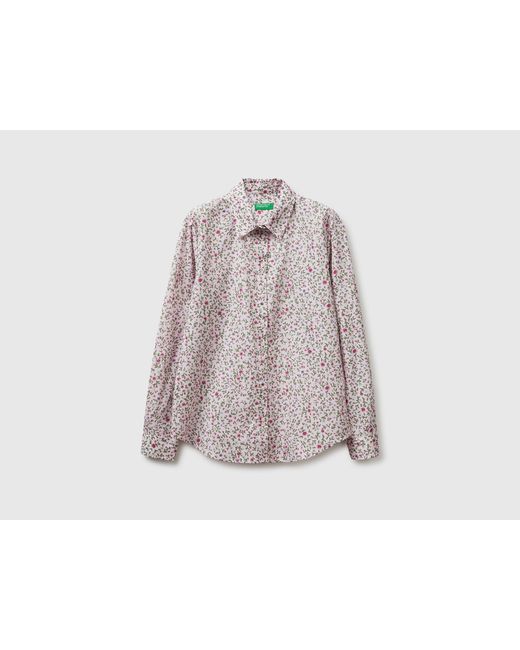 Benetton Black Benetton, Patterned Shirt
