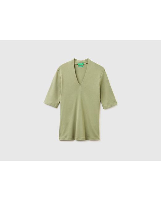 Benetton Green Benetton, Slim Fit T-Shirt
