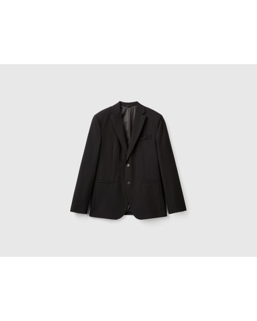 Benetton Black Benetton, Regular Fit Blazer for men