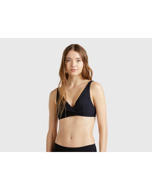 Benetton Black Benetton, Econyl Strand-Bh, Size 4° Schwarz