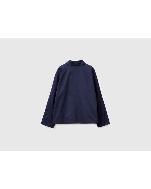 Benetton Blue Benetton, Short Trench Coat