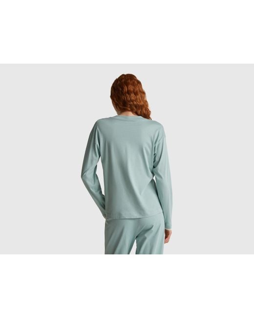 Benetton, Maglia Con Stampa Disney Minnie, Taglia, Verde Acqua, Donna di Benetton in Green
