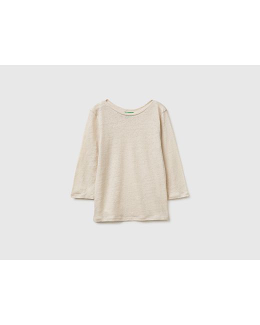 Benetton Black Benetton, Boat-Neck T-Shirt