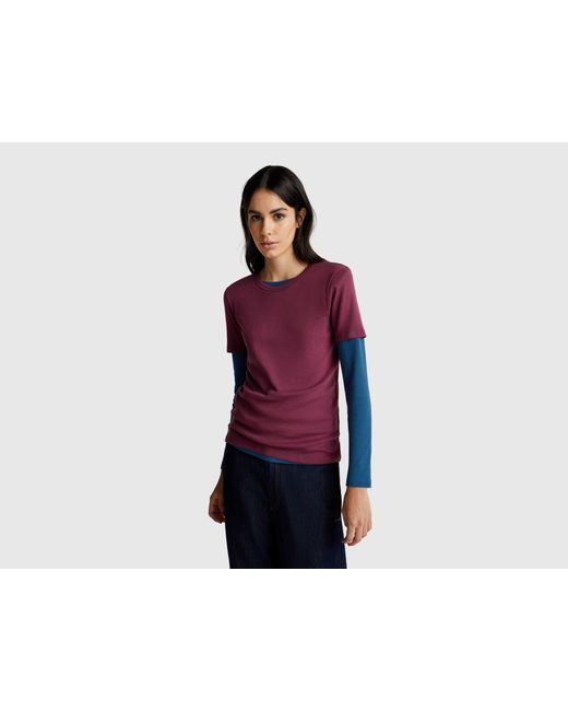 Benetton Black Benetton, Regular Fit T-Shirt
