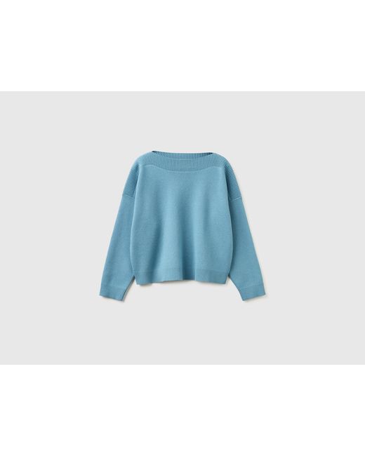Benetton Blue Benetton, Powder Cardigan