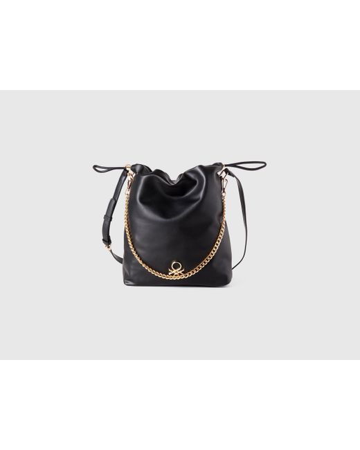 Benetton Black Benetton, Big Bucket Bag