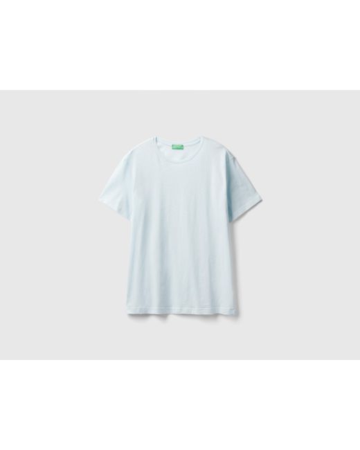 T-shirt En Jersey Léger Benetton pour homme en coloris Black