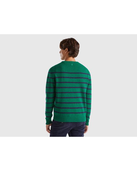 Benetton Green Benetton, Sweater for men