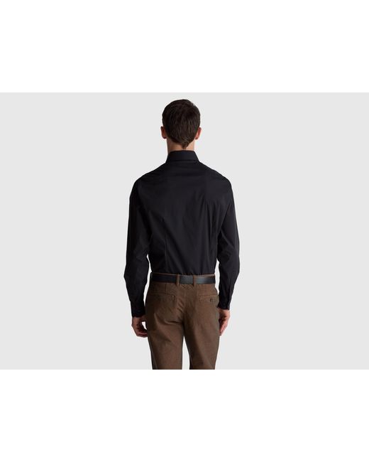 Benetton Black Benetton, Slim Fit Shirt for men