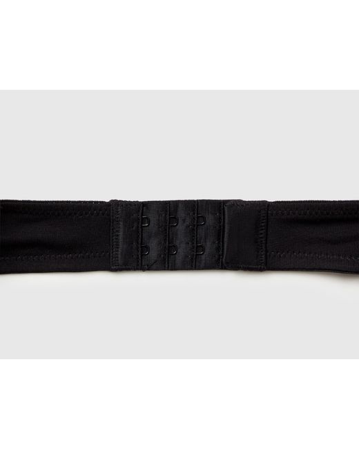 Benetton Black Benetton, Padded Cotton Bra