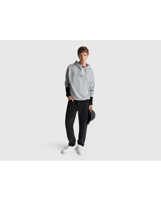 Benetton Black Benetton, Relaxed Fit Jeans for men