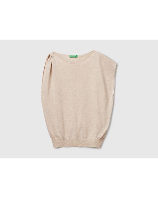 Benetton, Maglia Asimmetrica di Benetton in Black