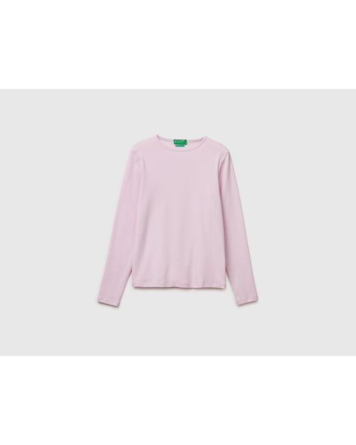 Benetton Black Benetton, Slim Fit Long Sleeve T-Shirt
