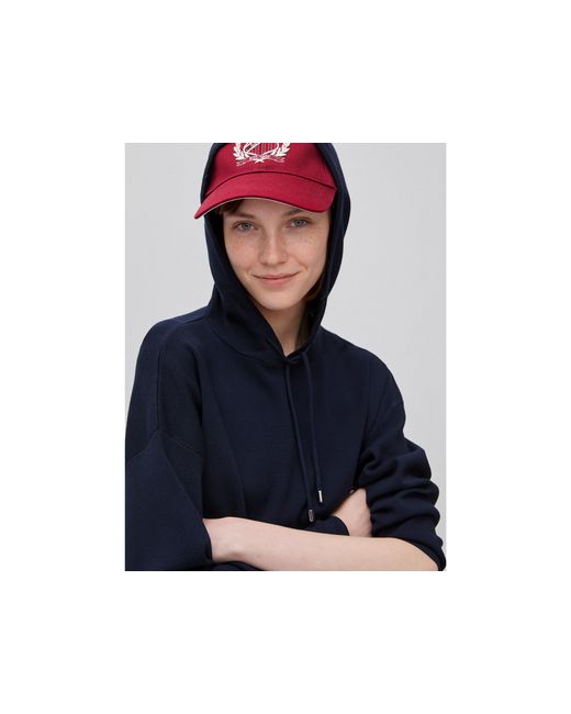 Benetton Black Benetton, Oversized Fit Sweater With Hood