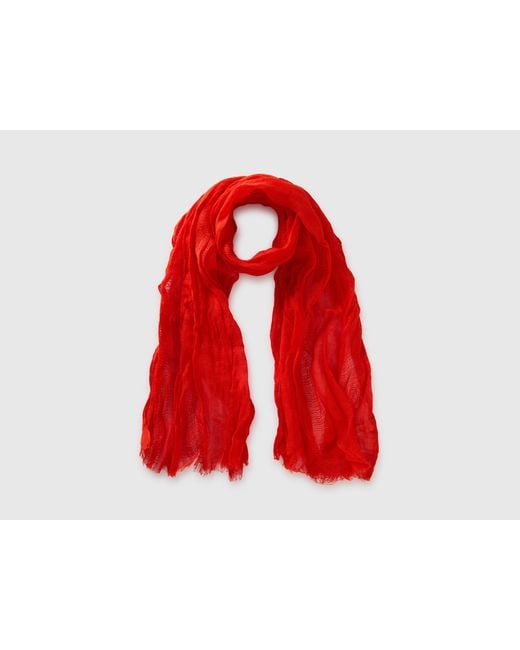 Benetton, Sciarpa di Benetton in Red