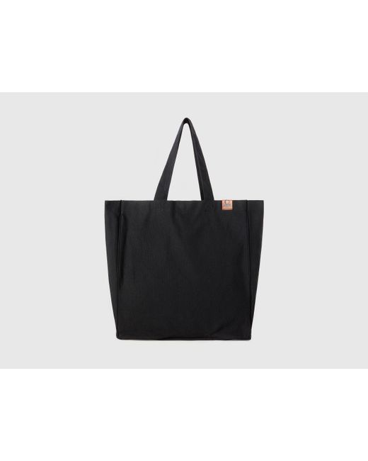 Benetton, Shopping Bag di Benetton in Black