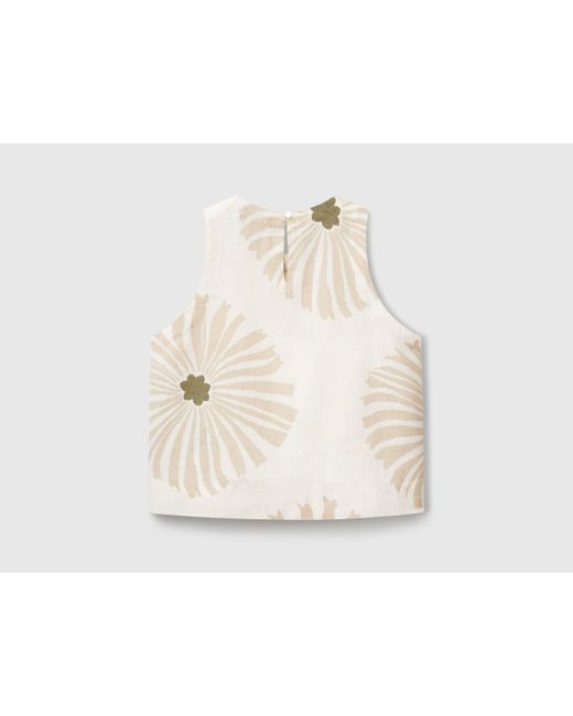 Benetton Black Benetton, Printed Top