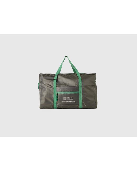 Benetton Green Benetton, Military Travel Bag, , Military